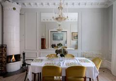 斯德哥尔摩公寓：82平米空间演绎古典与现代的完美融合