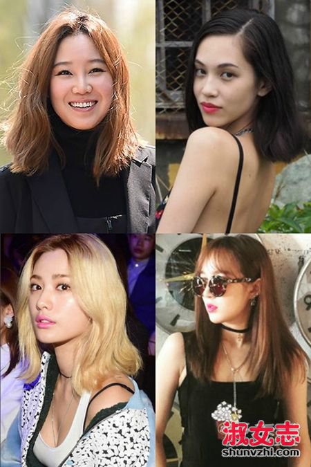 新年换新发型！风格百变的日韩中长发推荐 中长发发型图片