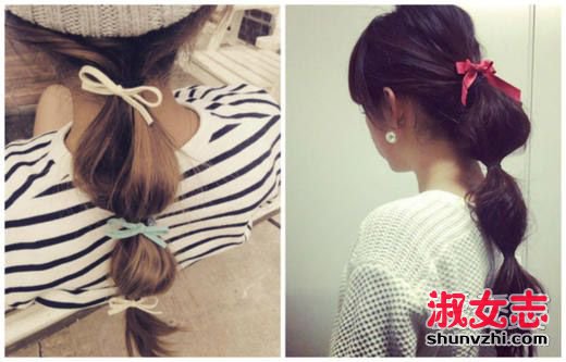 还在扎单调马尾辫？「兔子绒球」发型早已横扫日韩 2016流行的扎发