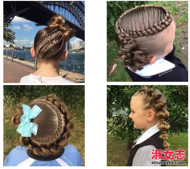 编发汇总：六一儿童节小女孩发型绑扎方法 小女孩发型扎法