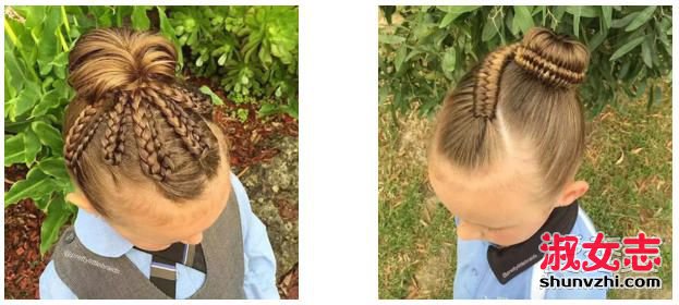 编发汇总：六一儿童节小女孩发型绑扎方法 小女孩发型扎法
