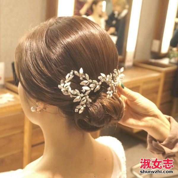 又是一年婚礼季 全智贤同款新娘发型推荐 韩式新娘发型