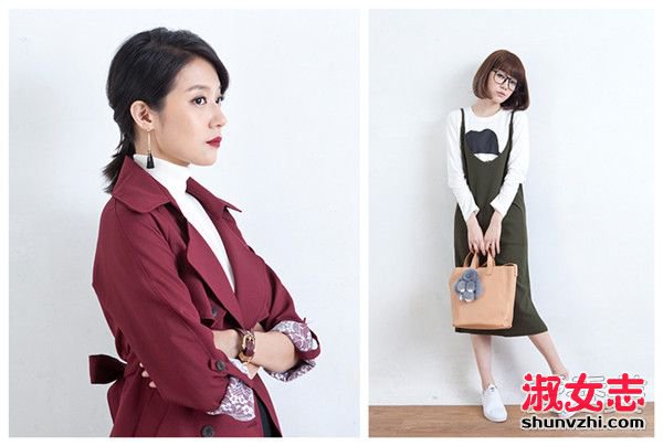 五种韩系风格 学会冬季穿搭不用愁 日韩街拍造型