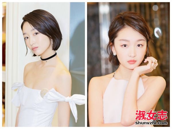 盘点2016年换发型最成功的女星 小编站唐嫣宋茜这一队 明星换发型前后对比