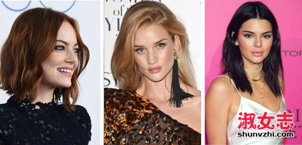 2017最新潮流发型Top5！欧美女星都换上了 2017流行发型女