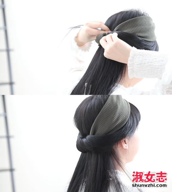 一条发带竟能绑出10种发型！春季实用发带发型教程 怎么用发带绑头发