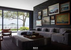 大西洋海岸的现代住宅：舒适与明亮的完美融合