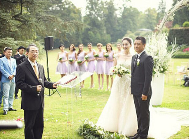 徐梵溪结婚图片