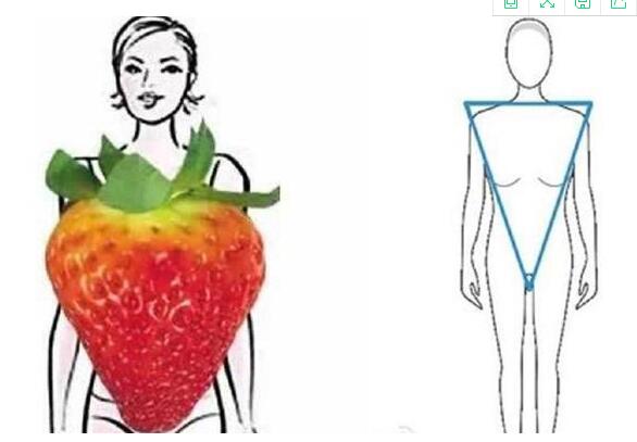 草莓妹 肩宽臀窄