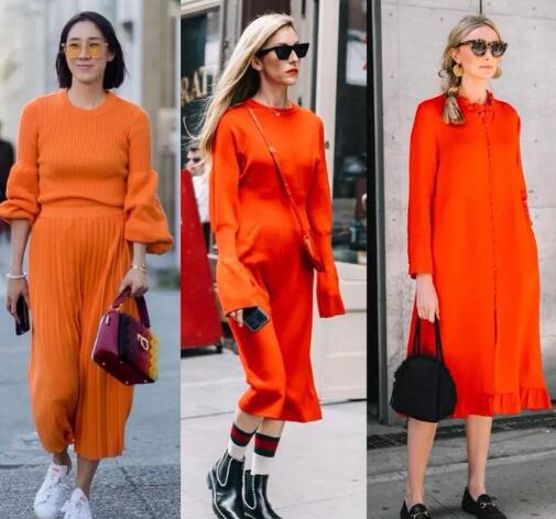 橙色衣服